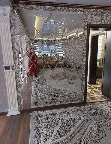 аламедин евроремонт: 200 м², 7 комнат, Толойкон мкр. Без подселения — 7