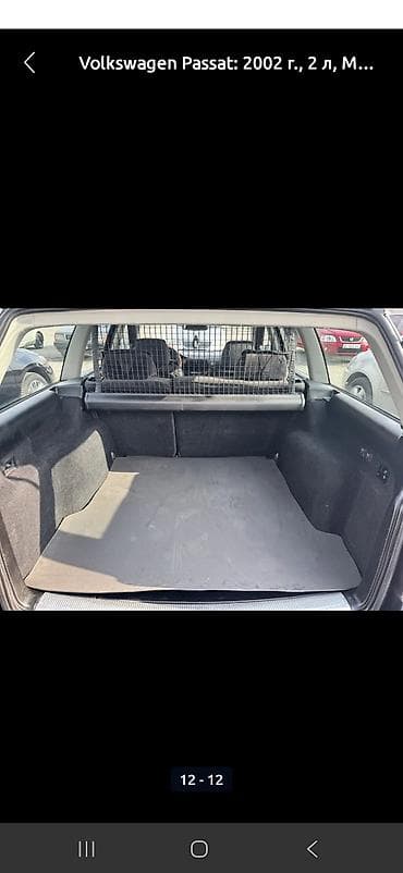 степ вагон багажник: Volkswagen Passat Variant (универсал), чёрный - Тип кузова: универсал — 4