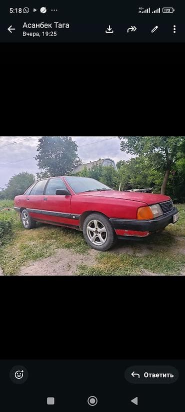 вампер адисей: Audi 100: 1989 г., Механика, Бензин, Седан — 1