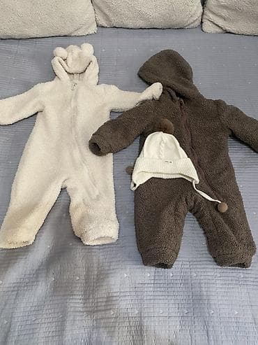 ининг бейби: Прогулочная коляска INING BABY, бежевый цвет.Б/У Комбинезоны в — 6