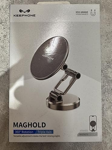 гибкий держатель: Держатель для смартфона KEEPHONE MAGHOLD - Магнитное крепление с — 1