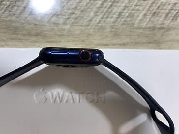 епл воч: Apple Watch series 6, 40мм Midnight/темно‑синий. Емкость 89% Состояние — 5