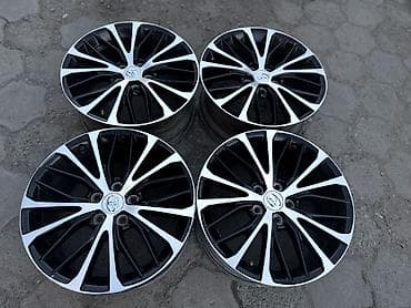 01: Литые Диски R 18 Toyota, Комплект, отверстий - 5, Б/у — 5