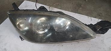 Передняя правая фара Toyota 2003 г., Б/у, Оригинал, Япония — 5