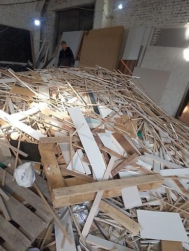 лесо материалы: Отходы мебельного производства/раскроя ЛДСП, МДФ и ДВП. Состав: - — 2