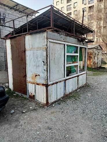 Металлический киоск/павильона. Характеристики: - Каркас: сварная