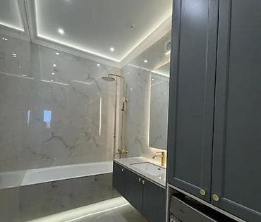 Современная меблировка для спальни и кухни в едином стиле Спальня: - — 7