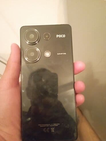 чехол poco m3: Poco M6 Pro, Колдонулган, 256 ГБ, түсү - Кара, 2 SIM — 2
