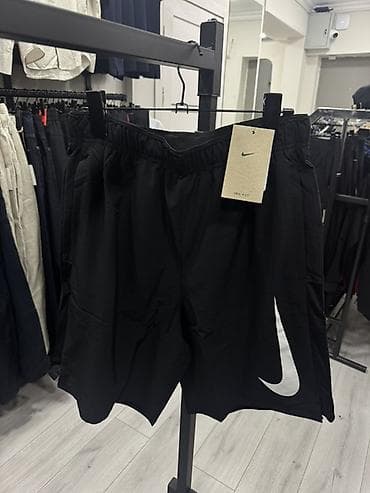 Шорты: Мужские шорты, M, L, XL, Nike, Новый, цвет - Черный, Самовывоз — 1