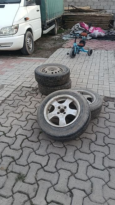 Колеса в сборе: Колеса в сборе R 15, Б/у, Комплект, Легковые, Литые, отверстий - 4 — 2