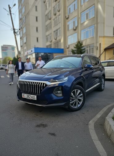 бишкек арзан машина: Hyundai Santa Fe: 2018 г., 2 л, Автомат, Дизель, Кроссовер — 1
