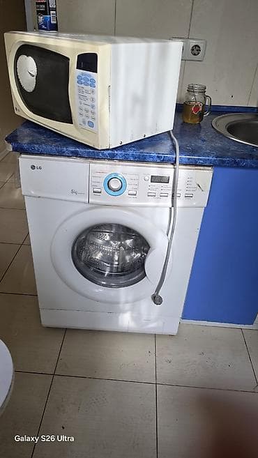 jack 6 3: Стиральная машина LG, В рабочем состоянии, Верхней крышки нет — 1