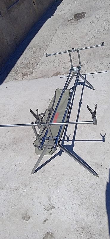 пакет катушка: Род-под KAIDA для карповой ловли на 4 удилища,усиленный. - — 8