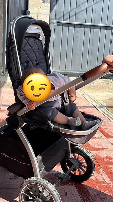 реставрация матрас: Коляска, Другой бренд, цвет - Серебристый, Б/у, Самовывоз — 5