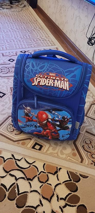 спайдер мен: Детский школьный ранец Marvel Ultimate Spider‑Man, с жестким каркасом — 1