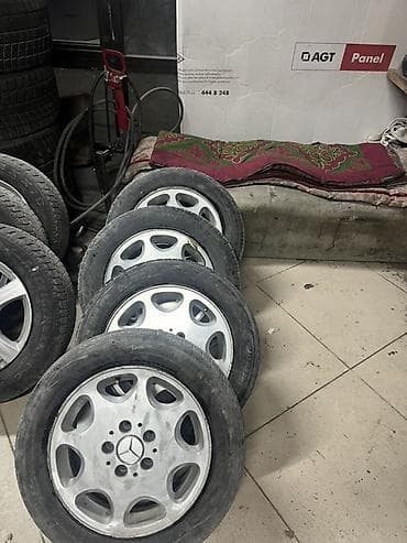 запаски на мерс: Колеса в сборе 195 / 60 / R 15, Всесезонная, Комплект, Легковые, Литые, отверстий - 5 — 3