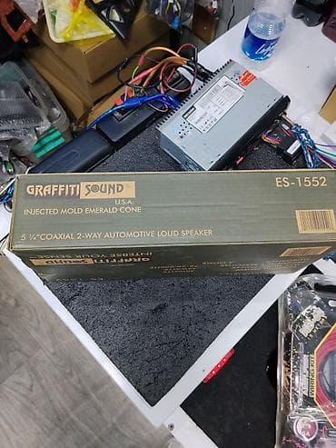 сетка динамика: Коаксиальные автомобильные динамики Graffiti Sound ES-1552 - Тип — 2