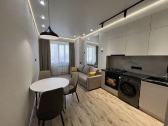 квартира берилет робочий городок: 2 комнаты, 51 м², Элитка, 12 этаж, Дизайнерский ремонт — 1