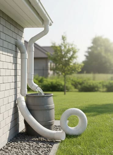 Сайдинги: Гибкие гофрированные водосточные трубы предназначены для отвода — 1