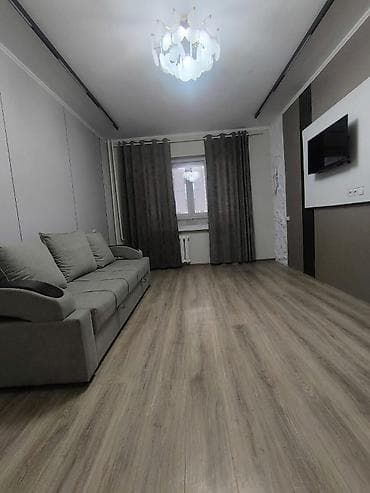 Батирлер: 2 бөлмө, 60 м², №4 шаардык оорукана (Айни көч.) 106-серия жакшыртылган, 1 кабат, Евро оңдоо — 9