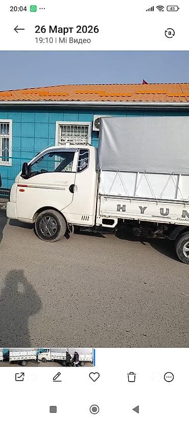 гидравлика хйундаи портер 1: Жеңил жүк ташуучу унаа, Hyundai, Стандарт — 1