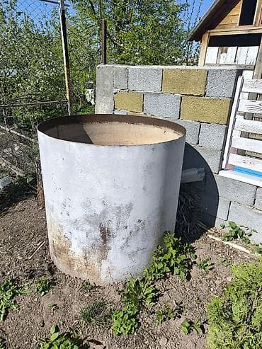 аквариум круглый: Бочка Металл — 2