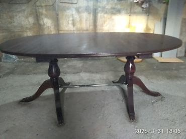 румын: Стол для зала, Не раскладной, Овальная — 4