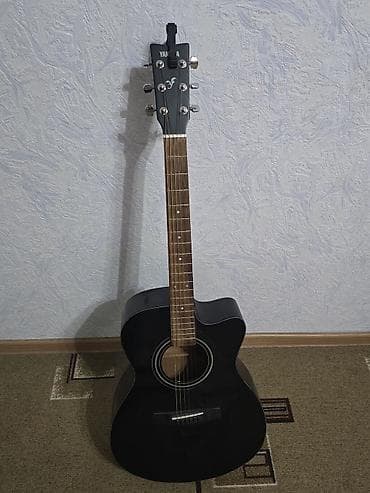 Акустическая гитара Yamaha fs100c. В хорошем состоянии, без трещин. В at lalafo.kg Акустическая гитара Yamaha fs100c. В хорошем состоянии, без трещин. В