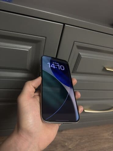 Техника для кухни: IPhone 16 Pro Max, Б/у, 256 ГБ, White Titanium, 98 % — 2