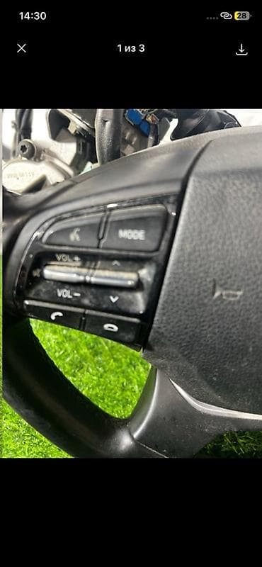 2017: Рулевое колесо Hyundai Grandeur IG (поколение 6), год 2017. Оригинал — 2