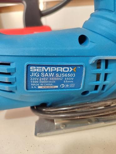 sem: Лобзики электрические, сеть 220–240 В 1) Лобзик SEMPROX SJS6503 — 4