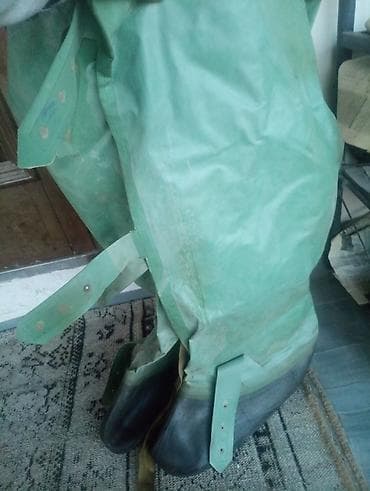 военная одежда: Российские Заброды/рыбацкие полукомбинезоны из ПВХ с высокими — 1