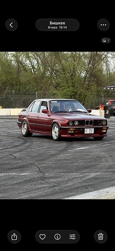 e500 124: BMW 3 series: 1984 г., 3.2 л, Ручные, Бензин, Седан — 4