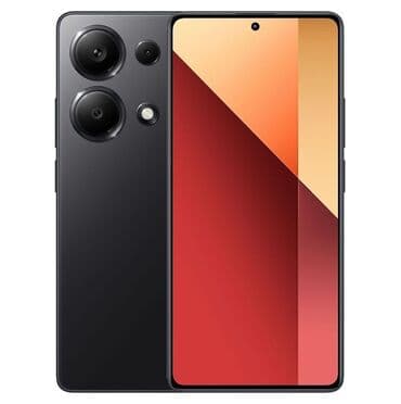 Redmi note 13 128 gb Смартфон с безрамочным дисплеем и центральным