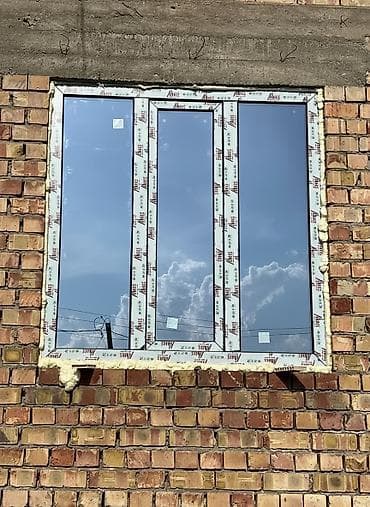 Буюртмага алюминий терезе, Терезе түрү: Витраждык, Мансард, Панорамалык, Бөлүп төлөө менен