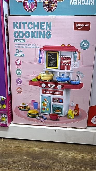 фантазия: Детская игровая кухня YOU JIA XIN “Kitchen Cooking” с эффектом — 1