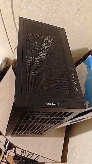 ПК корпусу, Колдонулган, DeepCool, Micro-ATX, түсү - Кара — 2