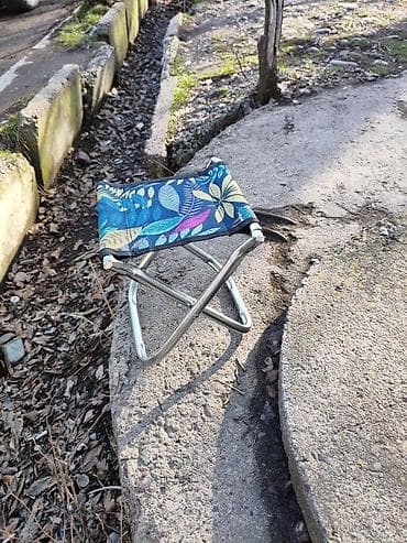 Швейные стулья: Походный складной стул, Железо — 1