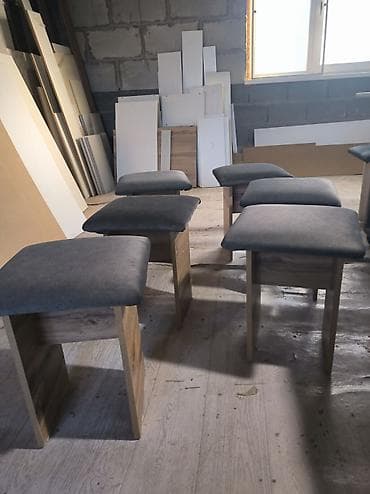 стульчики: Табуретка, Новый, ЛДСП, Не раскладной — 2