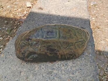 камни для аквариума: Декоративный камень с резным орнаментом - Материал: природный камень — 3