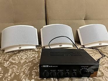 пле: Комплект звукового оборудования для фонового озвучивания/оповещения — 1