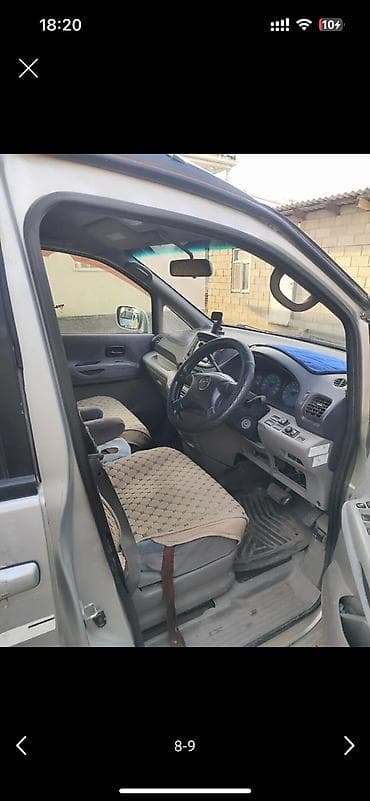 smart money: Nissan Serena: 2001 г., 2 л, Автомат, Газ, Минивэн — 8