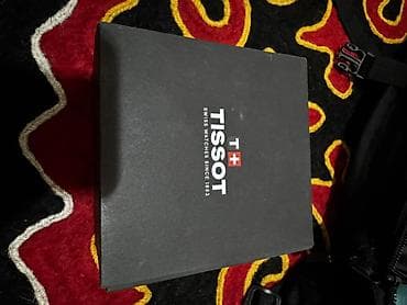 Аксессуарлар: Классикалык сааттар саат, Tissot, Швейцария, Суу өткөрбөөчү, Асыл нуска, Эркектердики, Колдонулган — 6