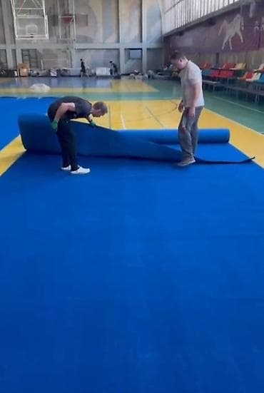 Покрытие рулонное для спортивных залов KYBRIT (дизайн KYBRIT), цвет