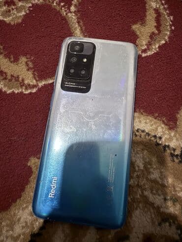 redmi 10 с: Redmi, Redmi 10, Колдонулган, 128 ГБ, түсү - Көк — 1