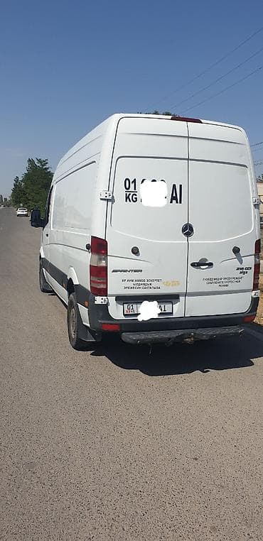 фуры вольво тягачи: Mercedes-Benz Спринтер: 2014 г., 2.1 л, Механика, Дизель, Фургон — 3