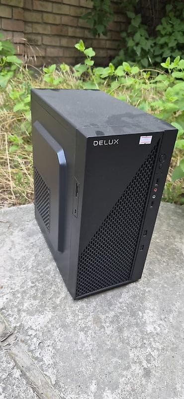 системные блоки для пк: Корпус ПК, Delux, Micro-ATX, цвет - Черный — 1