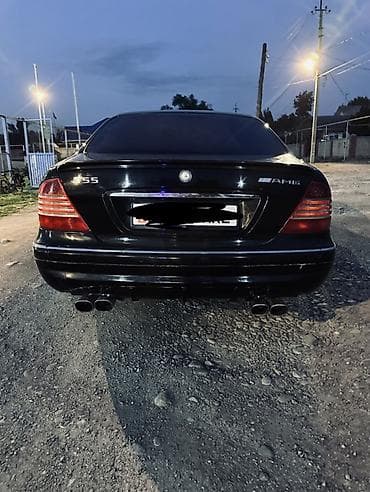 mers 212: Mercedes-Benz S-class AMG: 2002 г., 5 л, Автомат, Бензин, Седан — 1