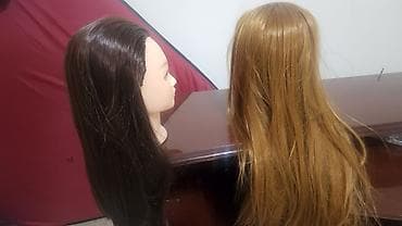 волосы куплю: Синтетика ( подходит только для стрижек ) 1200сом — 5