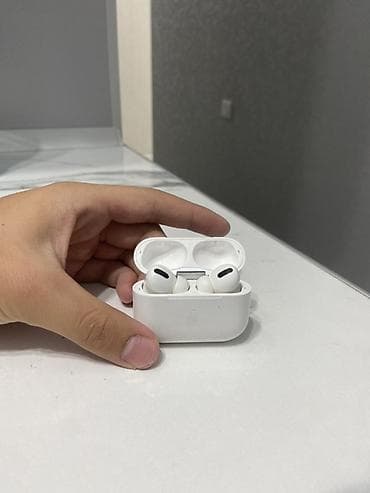airpods pro node: Беспроводные вкладыши наушники, Б/у — 3